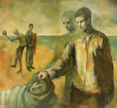 Painting titled Balance